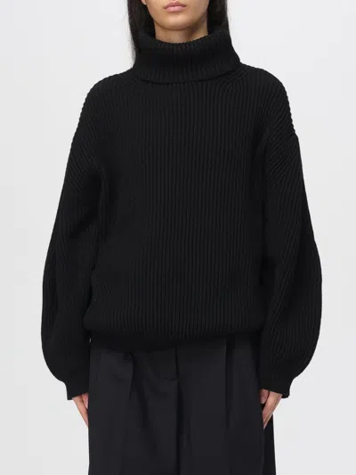 SEMICOUTURE SWEATER SEMICOUTURE WOMAN COLOR BLACK,H71938002