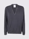 Semicouture Sweater  Woman Color Black In Gray