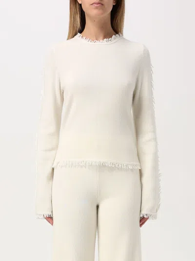 Semicouture Sweater  Woman Color Cream