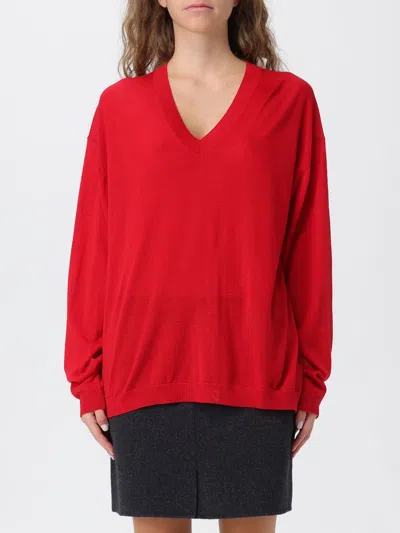 Semicouture Sweater  Woman Color Red
