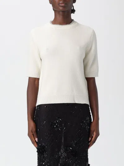 Semicouture Sweater  Woman Color White