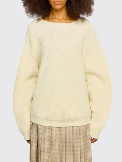 Semicouture Sweater Woman Color Butter In Yellow