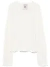 Semicouture Isobel Sweater In Beige