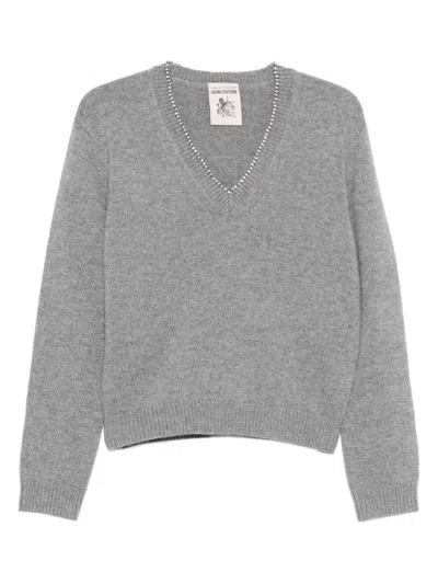 Semicouture Sweaters In Gray