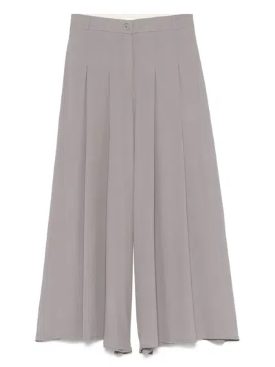 Semicouture Tahlia Trousers In Gray