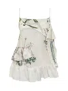 Semicouture Top With Thin Straps In White