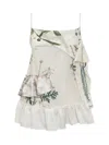 Semicouture Top With Thin Straps In White