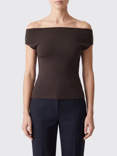 Semicouture Sweater Woman In Brown