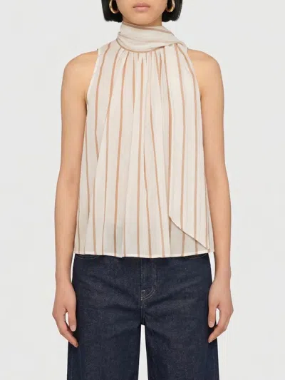 Semicouture Top  Woman Color Brown In Neutral