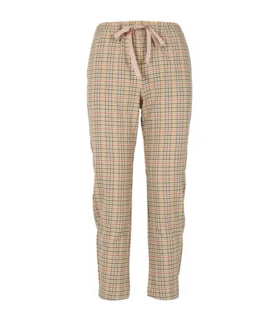 Semicouture Trousers In Brown