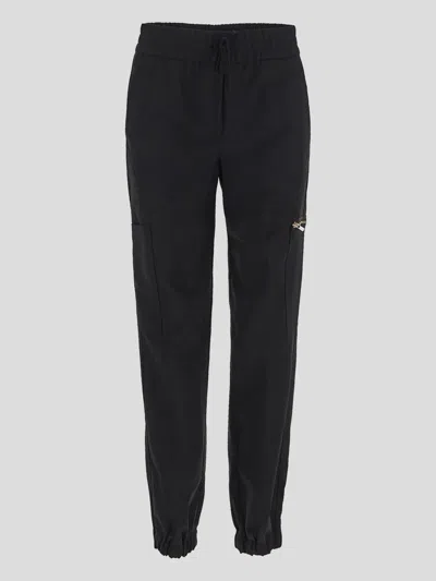Semicouture Wool Trousers In Black