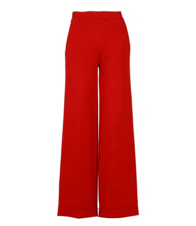 Semicouture Trousers Red
