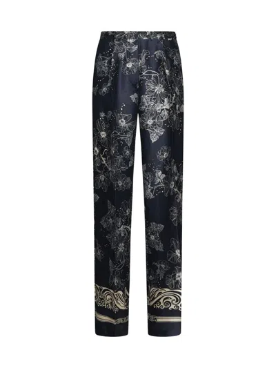 Semicouture Pants In St Fiore Neve Perga