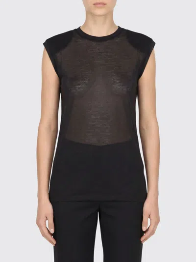 Semicouture T-shirt Woman  In Black