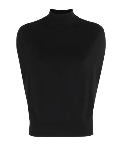 SEMICOUTURE TURTLENECK KNITTED SWEATER