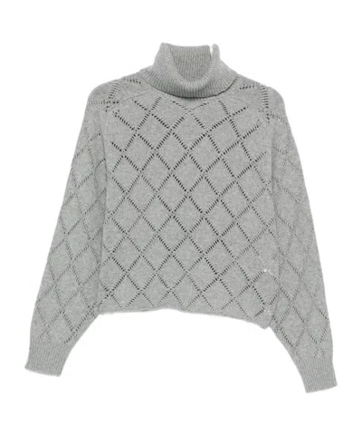 SEMICOUTURE TURTLENECK LONG-SLEEVED SWEATER