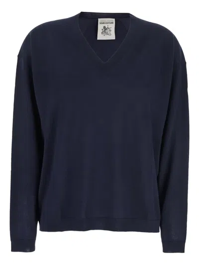 SEMICOUTURE V-NECK SWEATER
