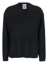 Semicouture V-neck Wool Sweater