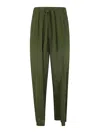 Semicouture Vanda Trouser In Green