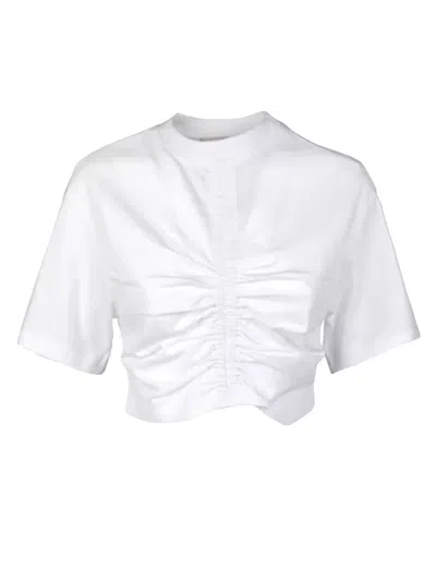 Semicouture White Cotton T-shirt
