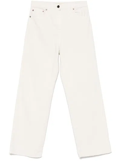 SEMICOUTURE WHITE MILLY TROUSERS