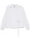 Semicouture White Stripe Top In White
