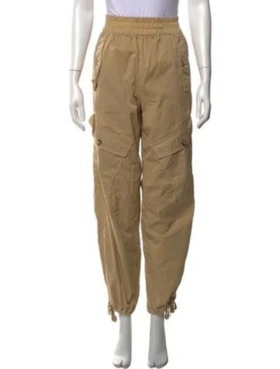 Pre-owned Semicouture Wide Leg Pants In Neutrals