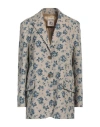 Semicouture Woman Blazer Sand Size 6 Polyester In Beige