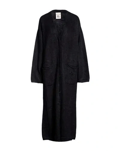 Semicouture Woman Cardigan Black Size M Virgin Wool