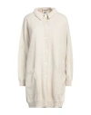 Semicouture Woman Cardigan Ivory Size M Viscose, Elastane In White