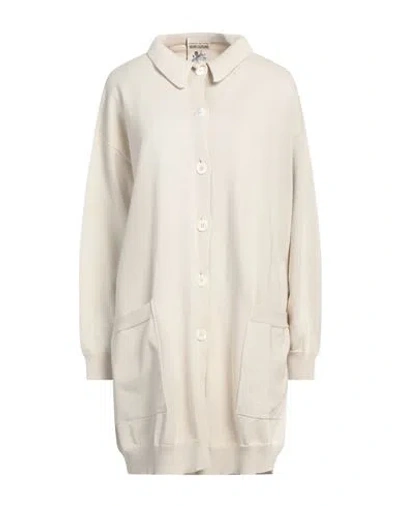 Semicouture Woman Cardigan Ivory Size M Viscose, Elastane In White