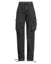 Semicouture Woman Jeans Black Size 28 Cotton