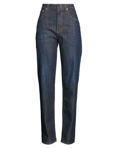 Semicouture Woman Jeans Blue Size 28 Cotton