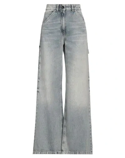 Semicouture Woman Jeans Blue Size 30 Cotton