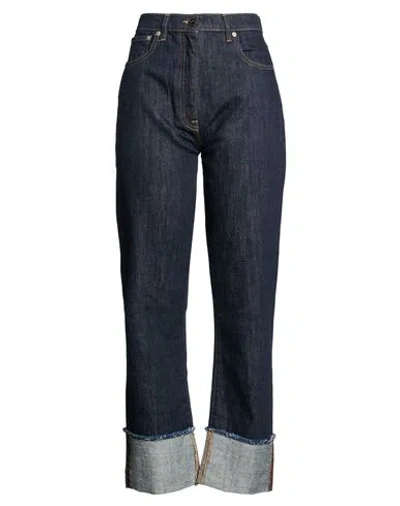 Semicouture Woman Jeans Blue Size 30 Cotton