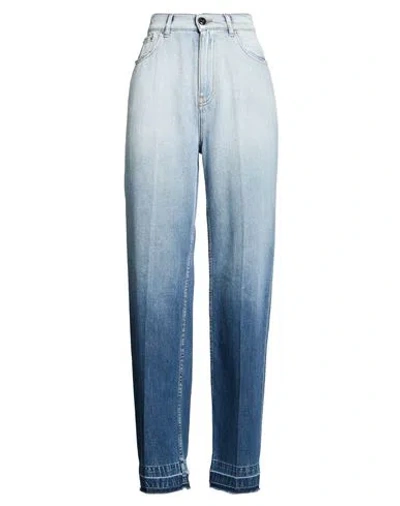 Semicouture Woman Jeans Blue Size 31 Cotton