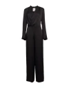 Semicouture Woman Jumpsuit Black Size 10 Acetate, Viscose In Black