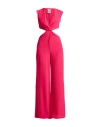 Semicouture Woman Jumpsuit Magenta Size 8 Acetate, Silk