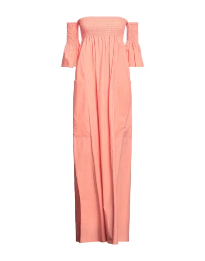 Semicouture Long Dresses In Red
