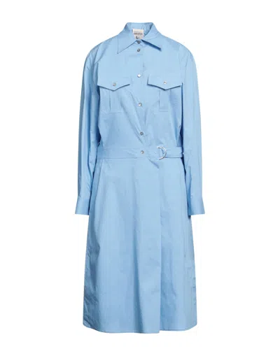 Semicouture Midi Dresses In Blue