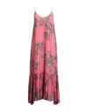 Semicouture Woman Maxi Dress Pink Size 4 Viloft In Pink
