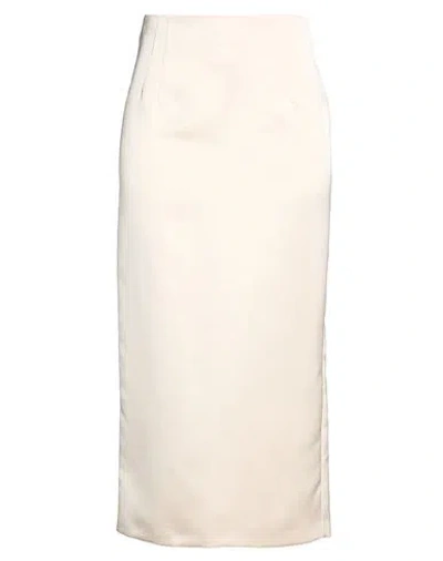 Semicouture Woman Maxi Skirt Blush Size 10 Polyester In Pink