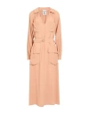 Semicouture Woman Midi Dress Apricot Size 6 Acetate, Silk In Neutral