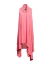 Semicouture Woman Midi Dress Pink Size 6 Acetate, Silk