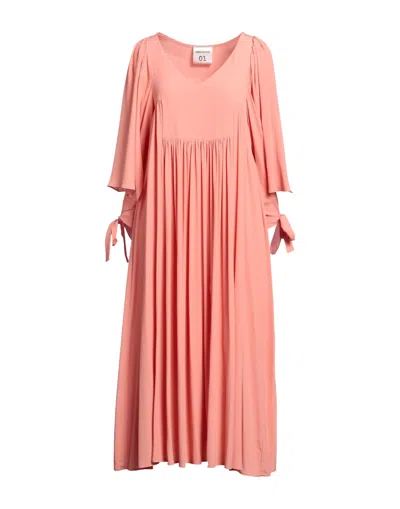 Semicouture Midi Dresses In Pink