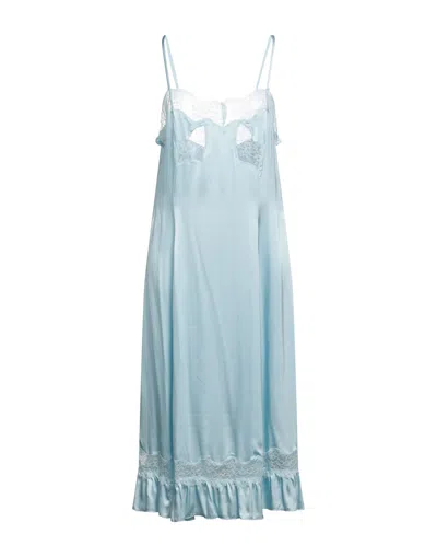 Semicouture Midi Dresses In Blue