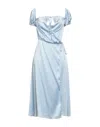 Semicouture Midi Dresses In Blue