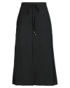 Semicouture Woman Midi Skirt Black Size 10 Polyester, Virgin Wool, Elastane
