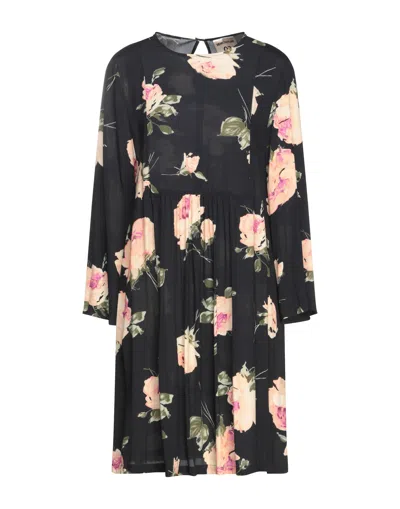 Semicouture Short Dresses In Black