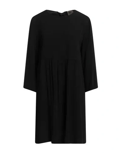 Semicouture Woman Short Dress Black Size 6 Viscose